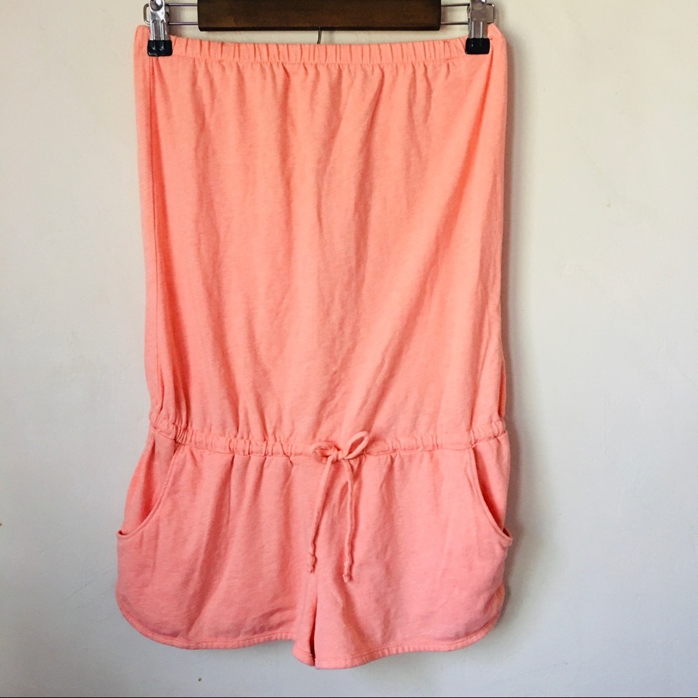 H&M Label of Graded Goods Bright Orange Romper S